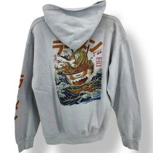 Threadbare The Great Ramen Hoodie Mens Japanese Inspired Art Size M